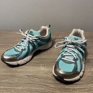 Montrail Womens Trail Running Shoes Size 6 Blue Teal Hiking Outdoor GL2207-459